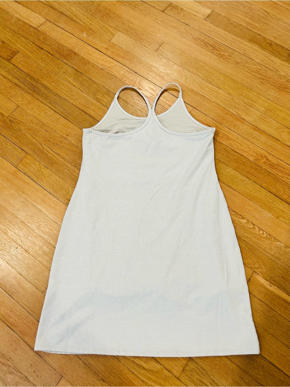 Grey Racerback Tank Dress - Picture 2 of 5